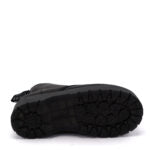 Grinders CHARLIE 8 Eyelet Lace Up Derby Boots Black Leather