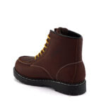 Grinders RYAN ACS 7 Eyelet Lace Up Cap Boots Brown Leather Boots
