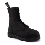 Grinders STAG ACS 10 Eyelet Steel Toe Cap Boots Leather