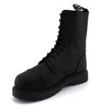 Grinders STAG ACS 10 Eyelet Steel Toe Cap Boots Leather