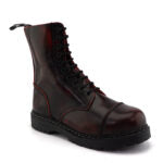 Grinders STAG ACS 10 Eyelet Steel Toe Cap Boots Leather