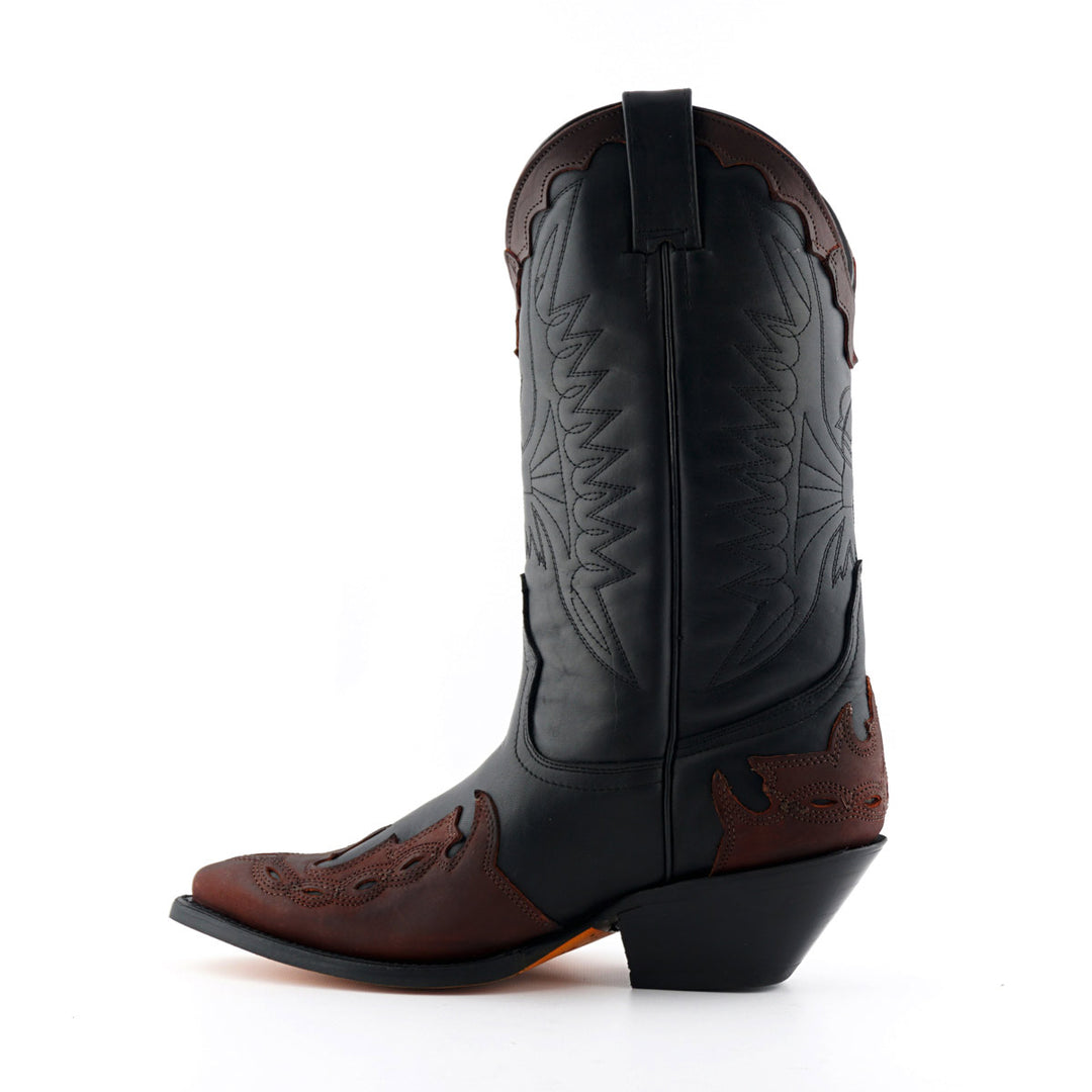 Grinders ARIZONA HI Classic Cowboy Western Boots Black Brown Burgundy Leather