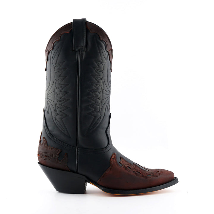 Grinders ARIZONA HI Classic Cowboy Western Boots Black Brown Burgundy Leather
