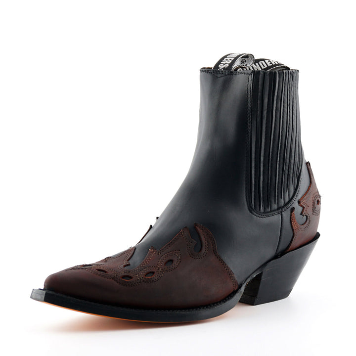 Grinders ARIZONA LO Classic Cowboy Western Boots Black Brown Burgundy Leather