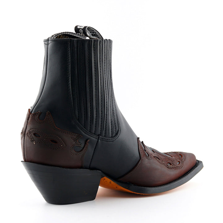 Grinders ARIZONA LO Classic Cowboy Western Boots Black Brown Burgundy Leather
