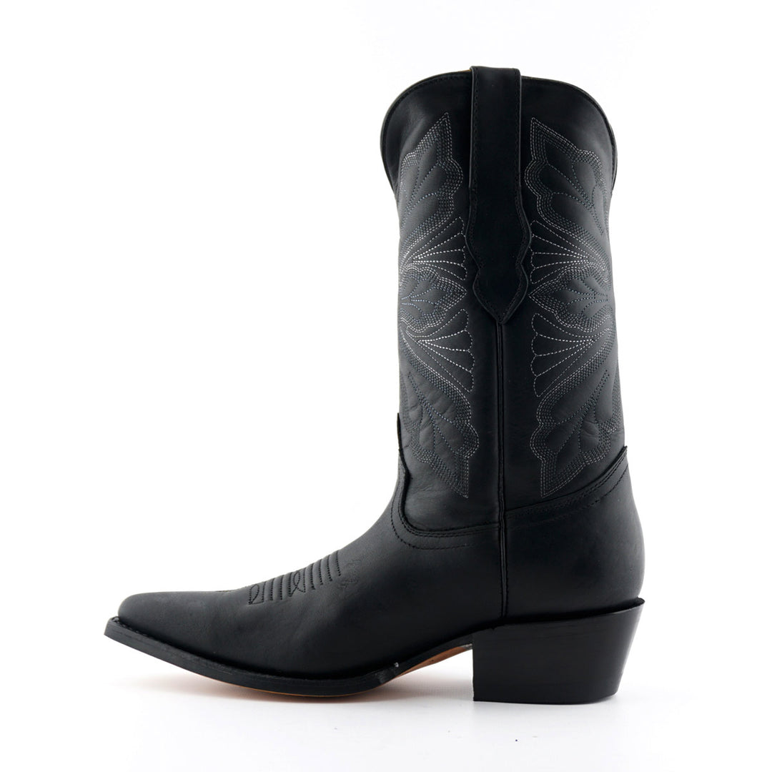 Grinders DALLAS Classic New Rock Western Cowboy Boots Black Brown Leather