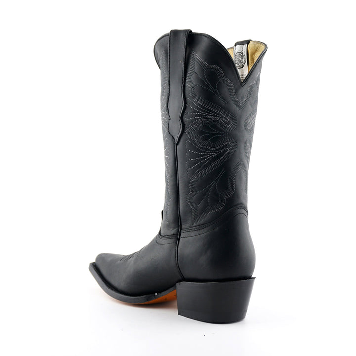 Grinders DALLAS Classic New Rock Western Cowboy Boots Black Brown Leather