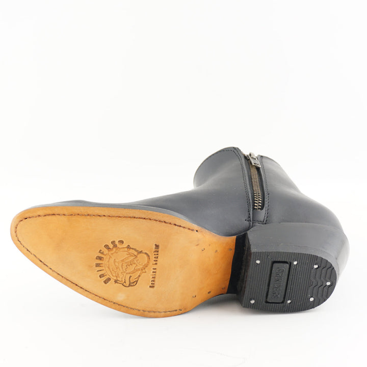 Grinders GEORGIA New Rock Classic Cowboy Western Boots Black Brown Leather