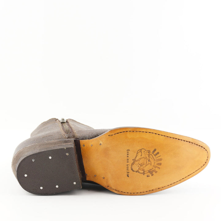 Grinders GEORGIA New Rock Classic Cowboy Western Boots Black Brown Leather